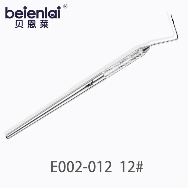 Benlai Periodontal Probe E002-012 SXD 12#, Single End φ5.5 Solid Round Handle, Scales 3.5-5.5